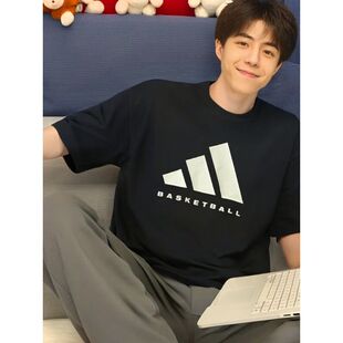 运动服舒适透气休闲短袖 T恤情侣装 JY0199 女装 阿迪达斯adidas男装