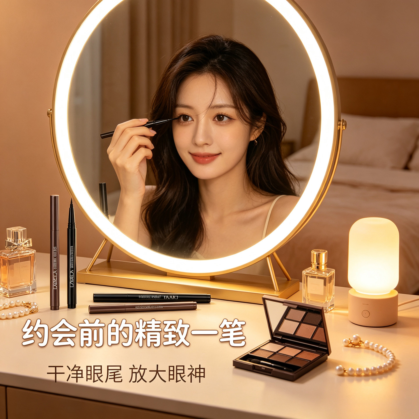 眼线液笔细头防水防汗持久
