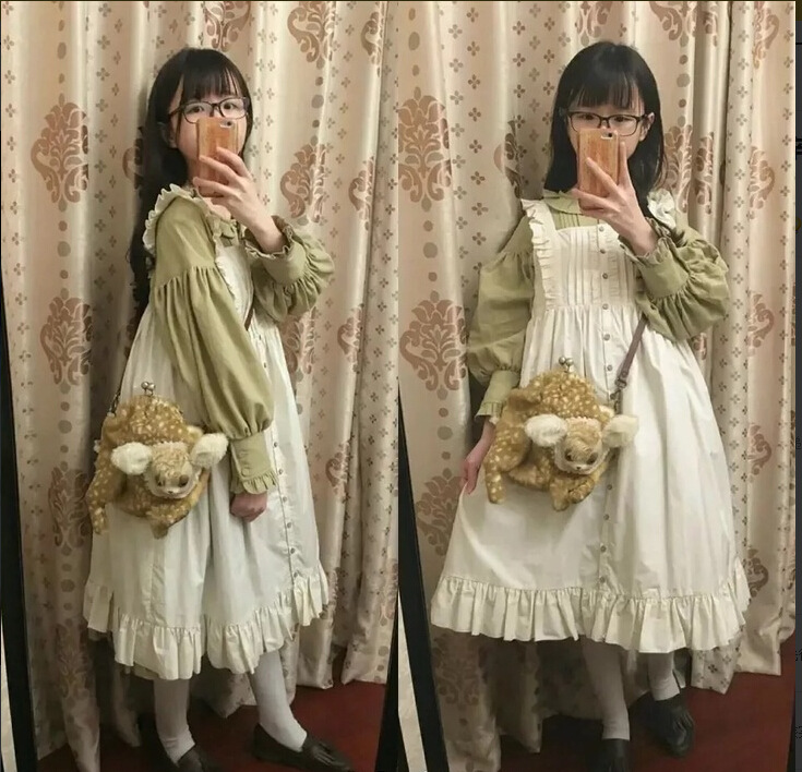 【一件代发】临时停车场辛波斯卡红发安aa罩裙软妹lolita背心裙