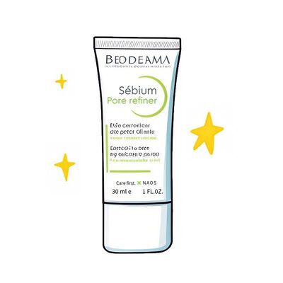 【5支超划算】贝德玛控油乳小样试用清爽修护紧致细腻毛孔妆前乳