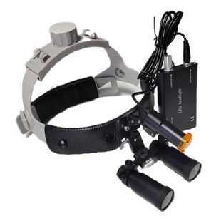 牙科医用头戴式口腔放大镜牙医耳鼻喉科外科手术美容头灯显微