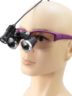 牙科放大镜头戴式口腔眼镜式耳鼻喉科五官科外科手术医美检查头灯