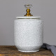 景德镇陶瓷米缸米桶家用带盖密封储物罐普洱茶叶茶饼缸防潮油缸