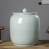 景德镇陶瓷米缸米桶水桶储物罐密封罐油缸水缸酒坛水坛厨房摆件