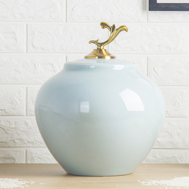 陶瓷米缸储物罐密封防潮防虫面粉