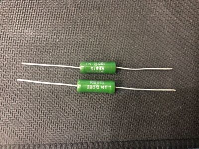 无感电阻VISHAY 进口捷克 330R 3W VISHAY RB61S 330欧 Sfernice