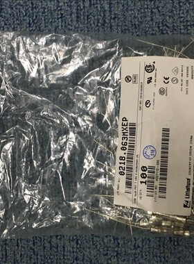 进口力特玻璃保险丝管T63MAL250V 0218.063MXEP 5X20慢熔断