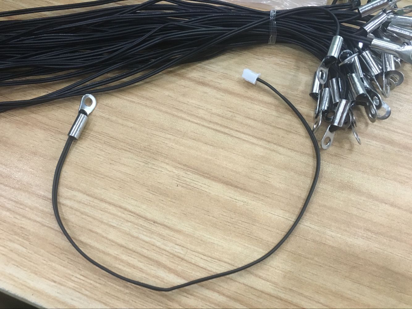 NTC热敏电阻温度传感器 铜环内径4.2mm1%精度 B值3380 10K探头