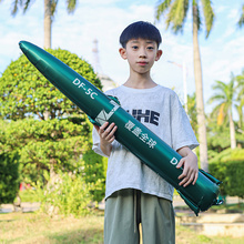 东风5C61洲际导弹充气模型户外广场活动宣传道具运动会入场气球