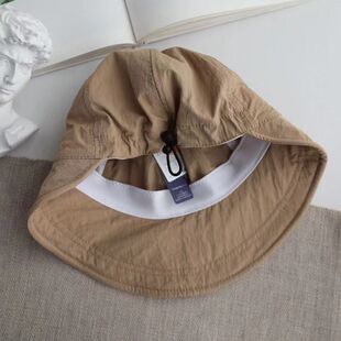 2025款赵露思同款防晒帽加大韩版渔夫帽子大檐防晒遮阳帽