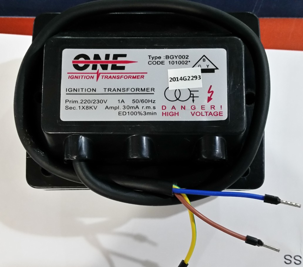 燃烧器配件onc欧耐力bgy002/1x8kv,2x5kv,1x10kv点火变压器