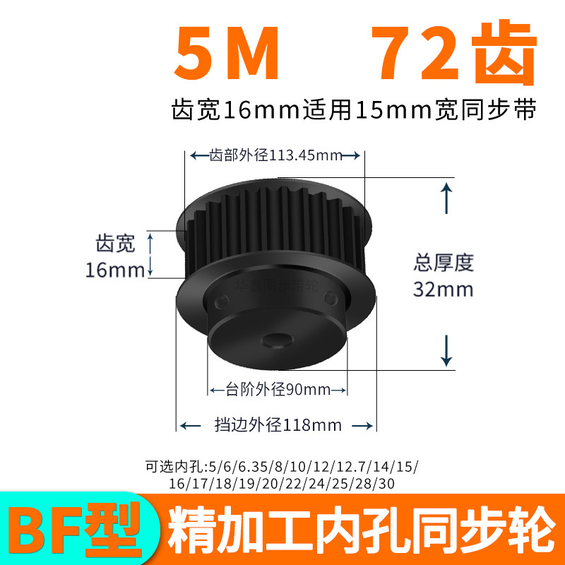 华鑫机械同步带轮同步带等传动件