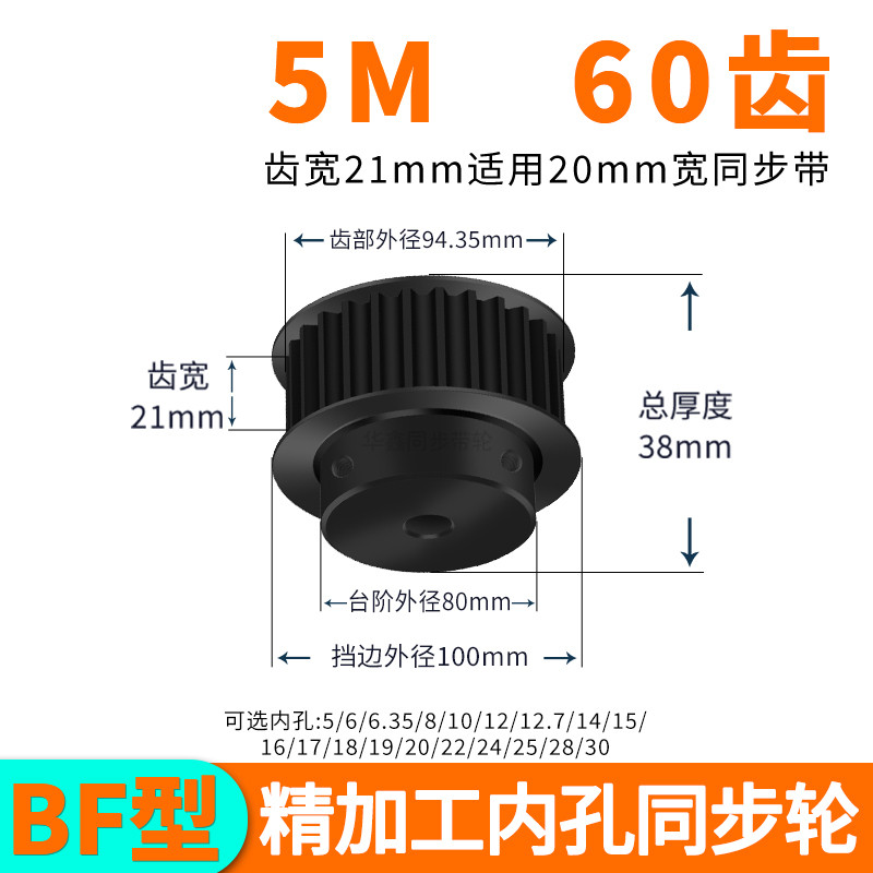 华鑫机械同步带轮同步带等传动件