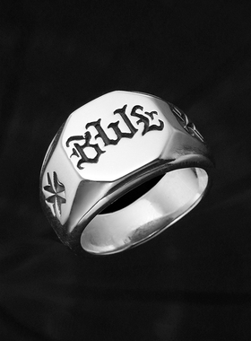 【现货】BWL官方正品 925银BWL纹章戒指 R479