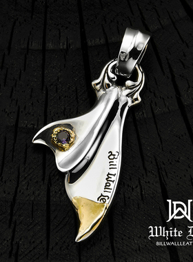 BWL官方宝石鲸鱼尾吊坠