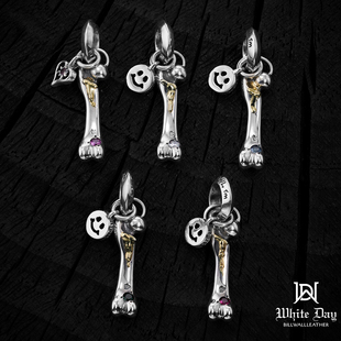 【现货】银饰BWL官方正品 骨头吊坠 欧美925银饰 Custom