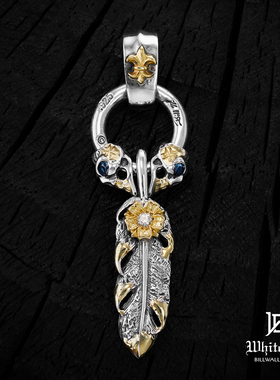 BillWallLeather925银吊坠