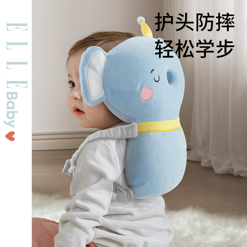 宝宝防摔枕头部保护垫