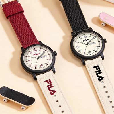 FILA斐乐手表女学生初高中新款女孩初中女生考试专用机械指针6835