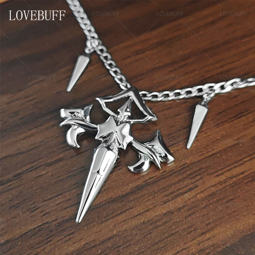 lovebuff周边生日卡项链肆雨照夜