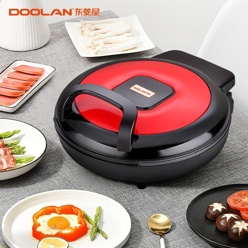 大号家用商用加深悬浮式电饼铛称径烤盘双面加热烙饼机40CM加大口