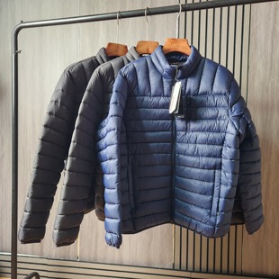 男士 轻量型拒水保暖秋冬款 立领高端棉衣外套 金标P填充物 出口单
