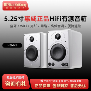 HiVi惠威H5MKII有源音响无线蓝牙多媒体电视2.0高保真hifi音箱