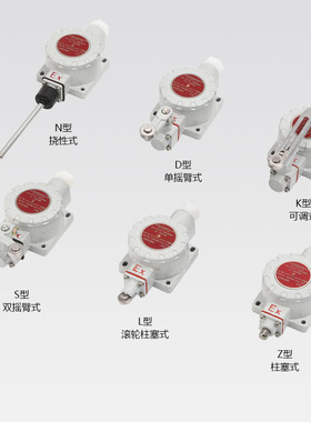 BLX5-N防爆行程开关IIC防爆限位开关BZX51生产厂家挠性式防爆开关