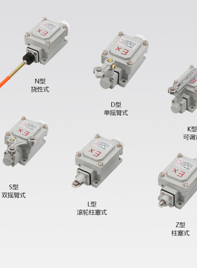 BLX5-N挠性式防爆行程开关BZX51-N开关中沈防爆限位开关带证书
