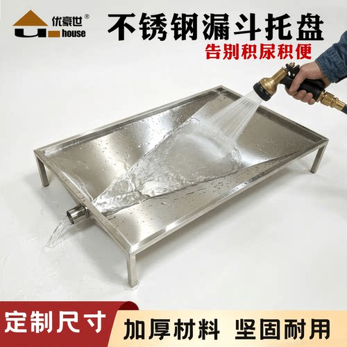 狗笼配套不锈钢漏斗接粪盘接尿盘