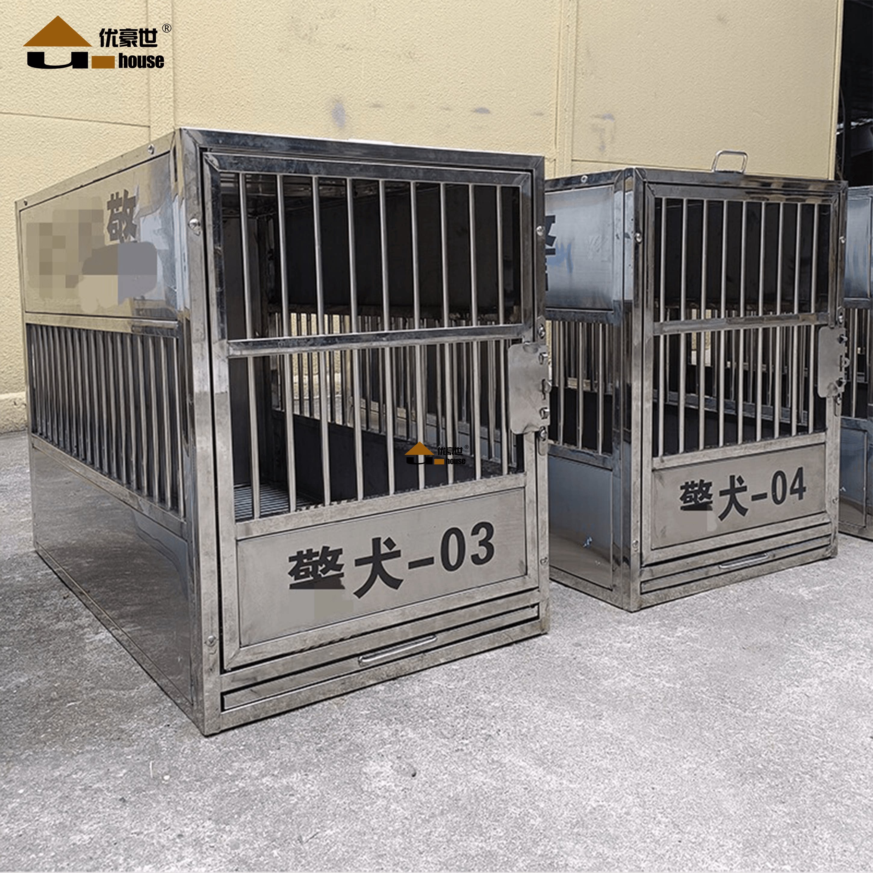 航空箱德牧马犬藏獒专用大型猛犬户外运输笼宠物狗狗车载笼外出笼