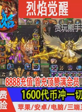 烈焰觉醒传奇代币沉默专属单职业手游内购无限元宝GM后台非单机