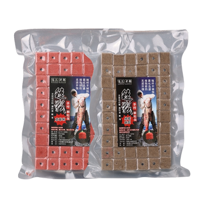 手竿鲢鳙颗粒使用方便能甩大鞭