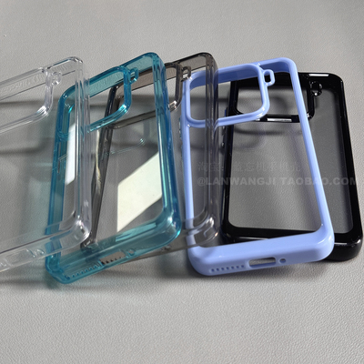 晶盾高端保护硬套适用华硕Zenfone10手机全包硬背软边壳华硕Zenfone9防摔ZS696KS电话亚克力11Ultra透明灰男