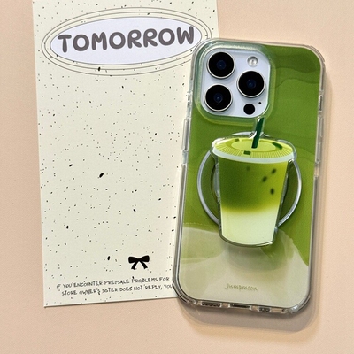 晕染抹茶拿铁磁吸支架适用努比亚Z60pro手机壳Z80 ULTRA/Z70/Z50Spro/ZTE-A51/Z11创意MAX/N2/11pro+软10AIR