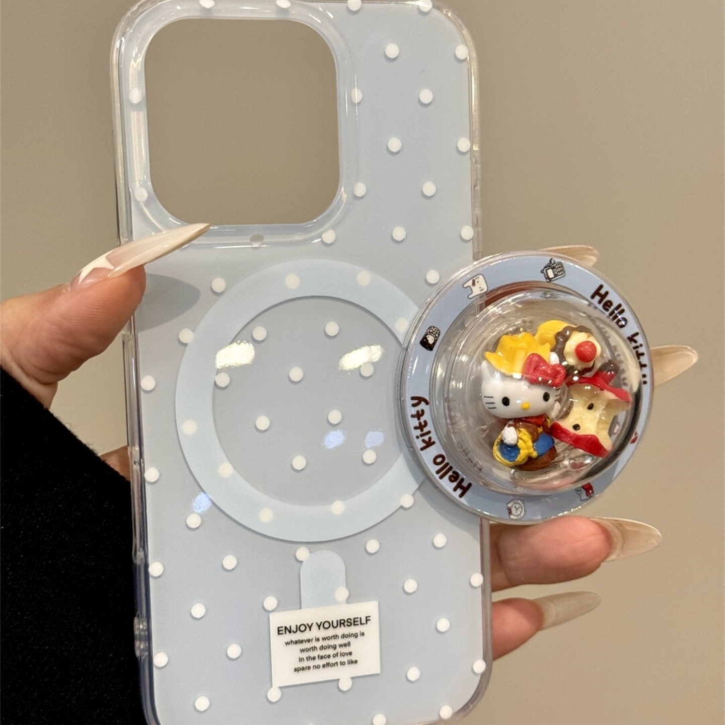 球形红苹果猫咪磁吸支架适用A5/OPPO FindX9/X8S+Reno15/14/12/11F/10手机壳A98/A6pro/K13/A2/A96创意A3/A58