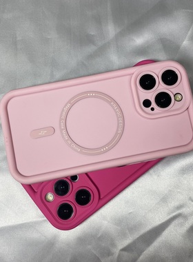 金属圈磁吸壳适用K70E小米12/11手机壳K90红米note13/10/14/98简约K60至尊civi3高级13pro软硅胶K40S/9A/K30i