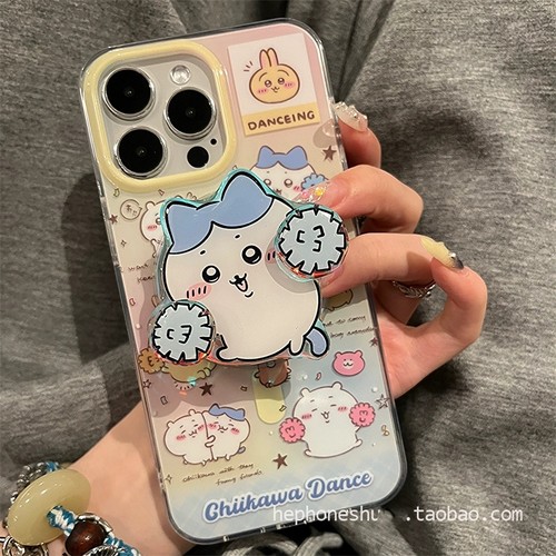 吉伊卡哇磁吸旋转支架适用三星S24/Note10/A34/A55/S20手机壳A54小八s24FE/S22ultra可爱A22/M55/S10/S21/A33