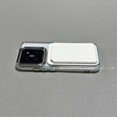 A54 带磁吸卡包四角防摔适用三星S25 A55 S20fe高级男Note20 Ultra硅胶A51透明A56 S24手机壳S23 S22加厚s21