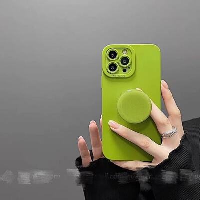 ins显白芥末绿适用荣耀30/70/60se橄榄绿手机壳x20/v40夏天80pro畅玩40华为magic4/50/10青春play5t/4男6PRO