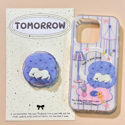 沙发睡觉狗狗磁吸支架适用魅族lucky08手机壳21/20/meizu20 NOTE/note16/9/16spro软硅胶18SPRO全包17PRO可爱