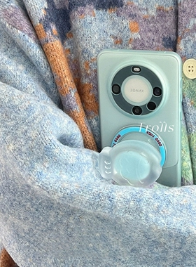 奶油夹心可爱鲷鱼烧磁吸支架适用小米15ultra/14/13T/10S手机壳红米note14/12tpro+K70至尊K60硬壳K80清透K40