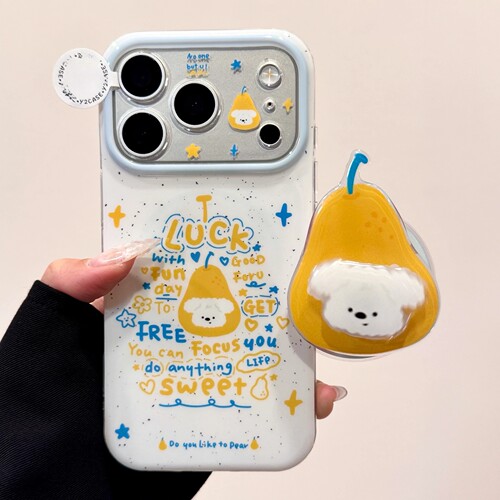 旋转小狗雪梨磁吸支架适用vivo iQOO15ultra/Z11turbo/Z10x手机壳neo9pro+6SE/8/neo9/13/11S/Z7i/U5e可爱Z8X