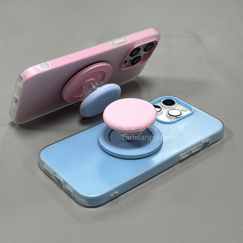 ins马卡龙磁吸支架适用1加13T/ACE6T一加13t手机壳12/1+13/oneplus ACE5竞速ACE3pro新款ACE2V情侣二合一好看