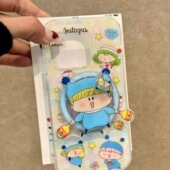 A96旋转K12女A79 reno13 findx7Ultra 童年回忆磁吸支架K9适用oppo 9843可爱7SE A3x手机壳A2 A58 pro A57