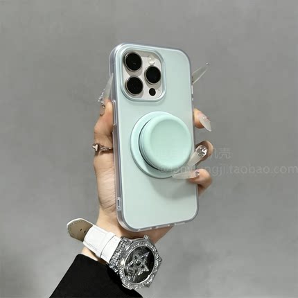 治愈薄荷曼波绿蓝磁吸适用A6x/OPPO FindX7/X8ultra/Reno15C/14/12/11F/10手机壳78支架A6pro/K13/A5/A97女58