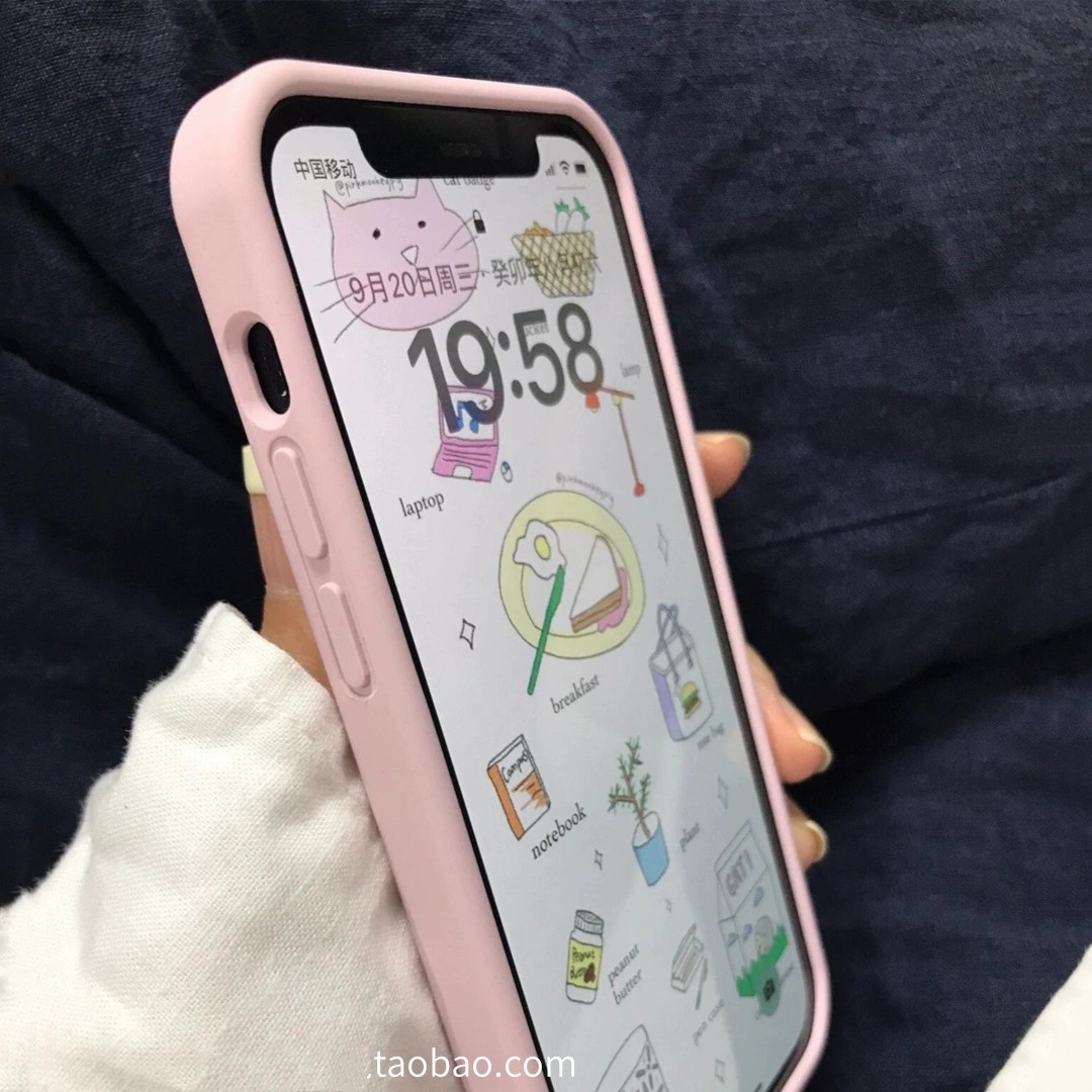 夏日ins玫瑰粉色耐脏适用一加ACE3手机壳1+ACE5真液态硅胶13/12少女11紫ace2pro纯色10橡皮擦感9R软糯Q弹防摔