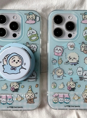 趣味吉伊卡哇磁吸支架适用oneplus ACE5至尊一加12/13T/11手机壳1+ACE2PRO/3V可爱10硅胶1+ACEpro竞速9R/8T软