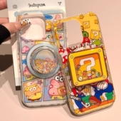 Reno14 A3X X8S 10手机壳findX7ultra K12 A58 A98卡通A5pro 11F OPPO 派大星磁吸支架摇摇乐适用A2