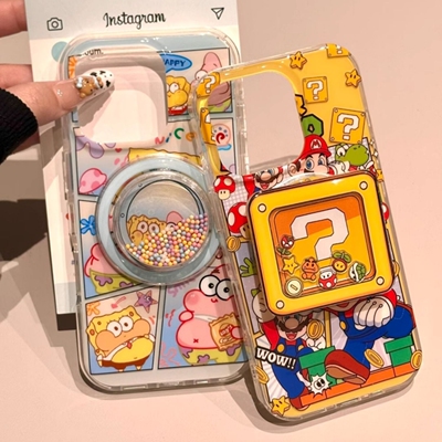 派大星磁吸支架摇摇乐适用传音HOT40手机壳15pro/红魔10Spro+可爱nfinx Smart8/Phone 3Apro华硕ZenFone10软